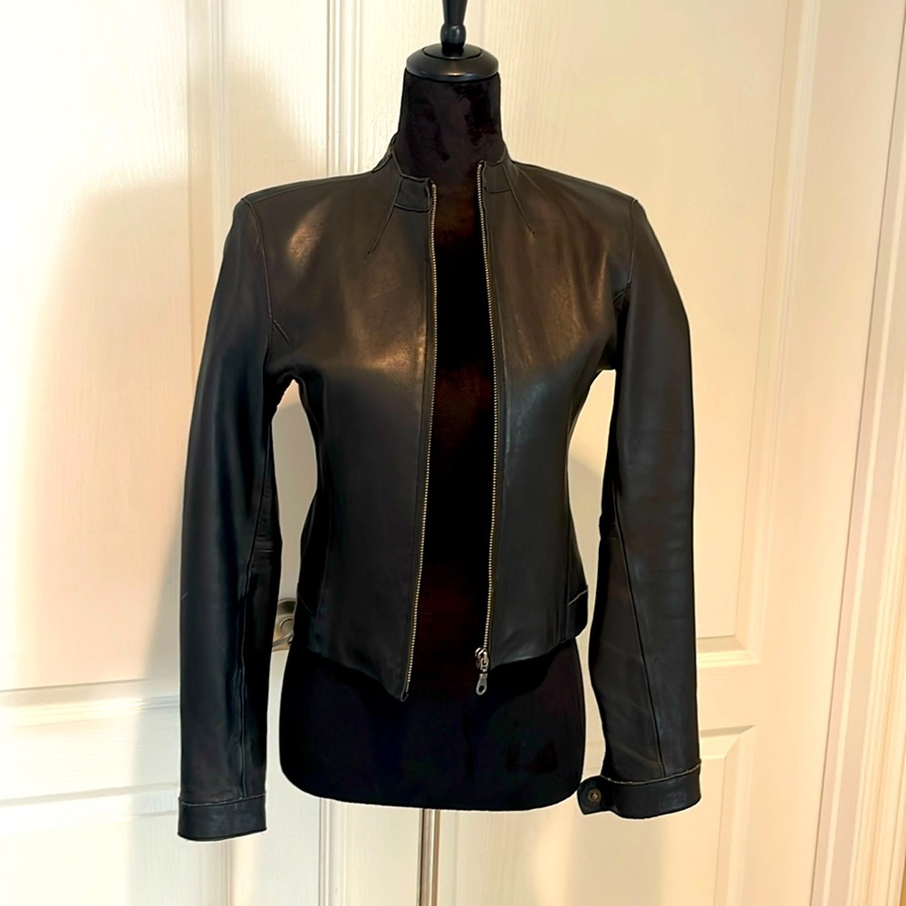 Leather jacket